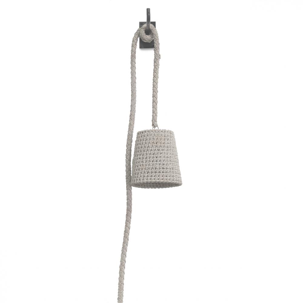 Green Oaks Wall Pendant White Sand