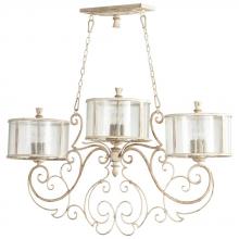 Cyan Designs 05782 - Florine Island 9-Light Persian White And Mystic Silver