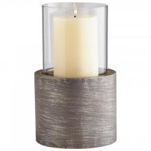 Cyan Designs 07254 - Valerian Candleholder Graphite - Small