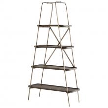 Cyan Designs 10773 - Fortress Etagere Raw Iron And Grey