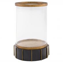 Cyan Designs 11640 - Reed Tabletop Hurricane Designed by J Kent Martin Dark Brushed Mango