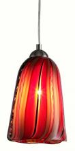 Oggetti Luce 18-158EE - FIORE, RED, DB, FLAT, E26