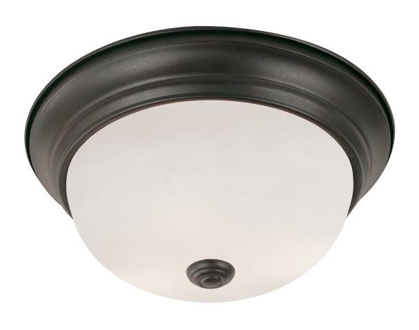3LT FLUSH-LRG-WHITE FROST GLAS