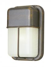 Trans Globe 41103 WH - 1 LIGHT OUTDOOR BULKHEAD