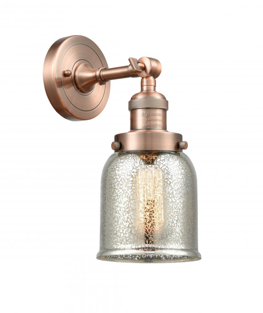 Bell - 1 Light - 5 inch - Antique Copper - Adjustable Sconce