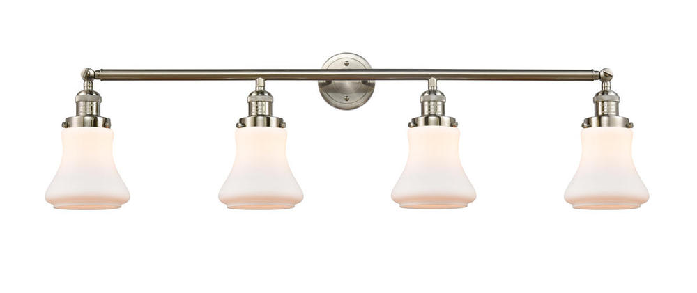 Bellmont - 4 Light - 42 inch - Brushed Satin Nickel - Adjustable Bath Vanity Light
