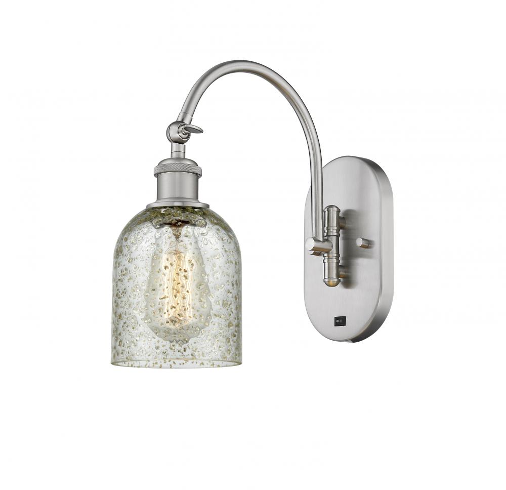 Caledonia - 1 Light - 5 inch - Brushed Satin Nickel - Adjustable Swing Arm