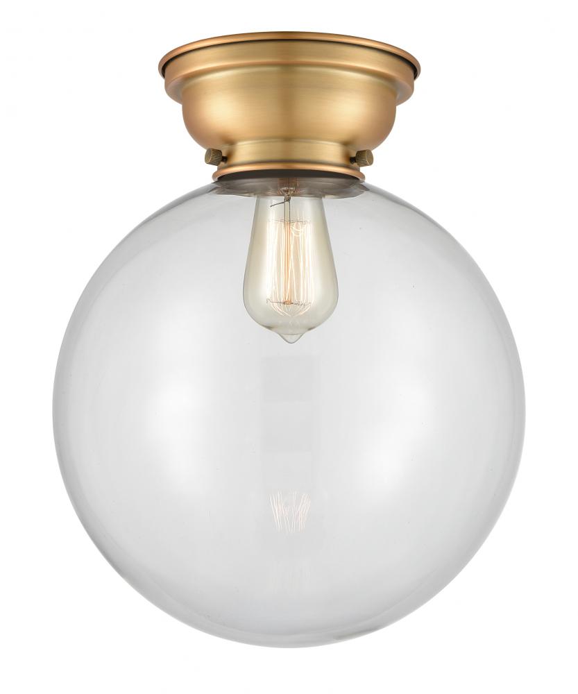 Beacon - 1 Light - 12 inch - Brushed Brass - Flush Mount