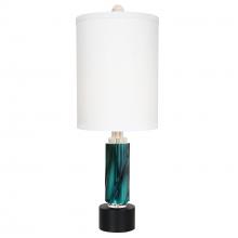 Van Teal 633772 - 633772 Rhapsody Teal 30.5" Table Lamp